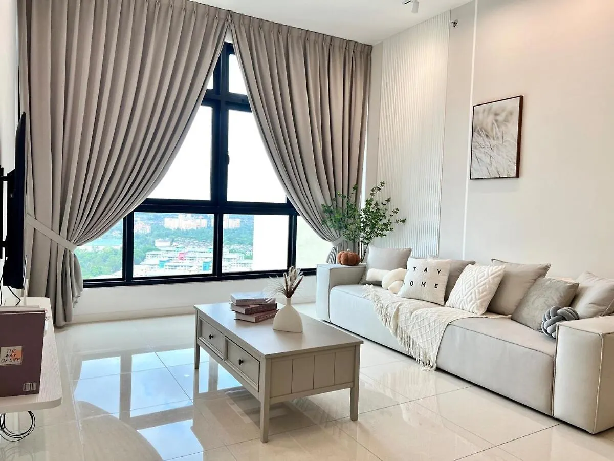 3Br-Creamy-Paradigm Residence By Guesthouse-6-8Pax Johor Bahru Malaysia