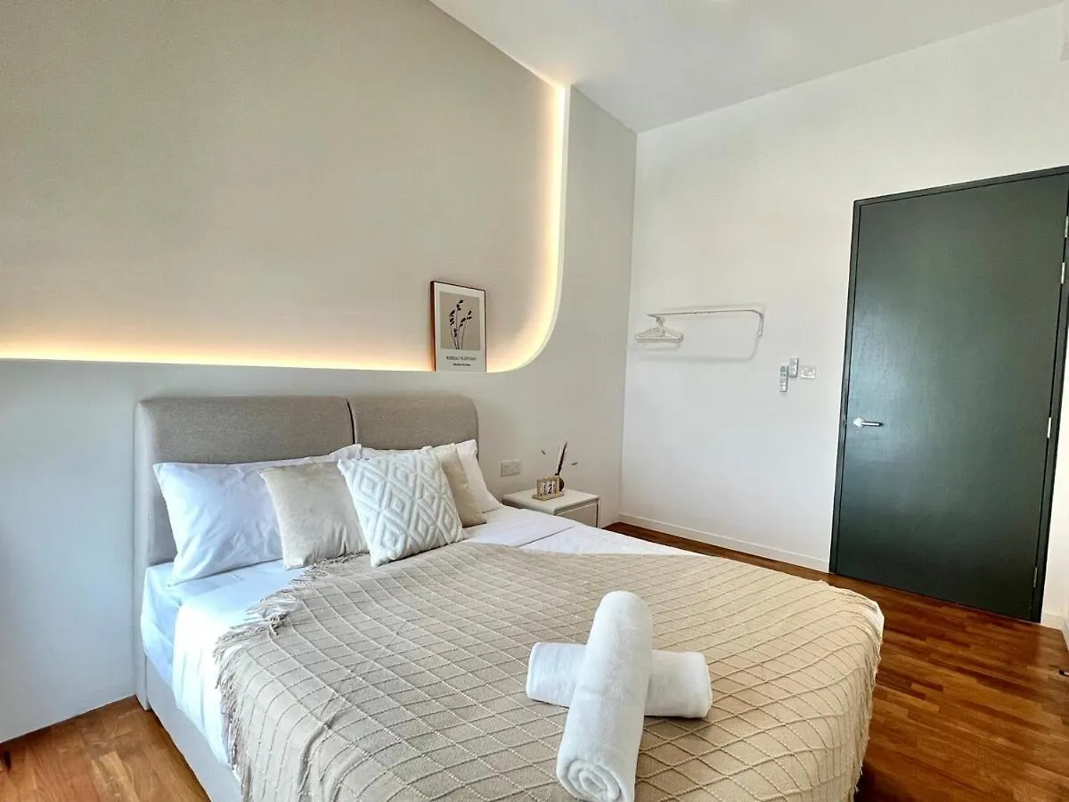3Br-Creamy-Paradigm Residence By Guesthouse-6-8Pax Johor Bahru Apartment